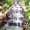 indoor outdoor fountains, outdoor waterfall.
